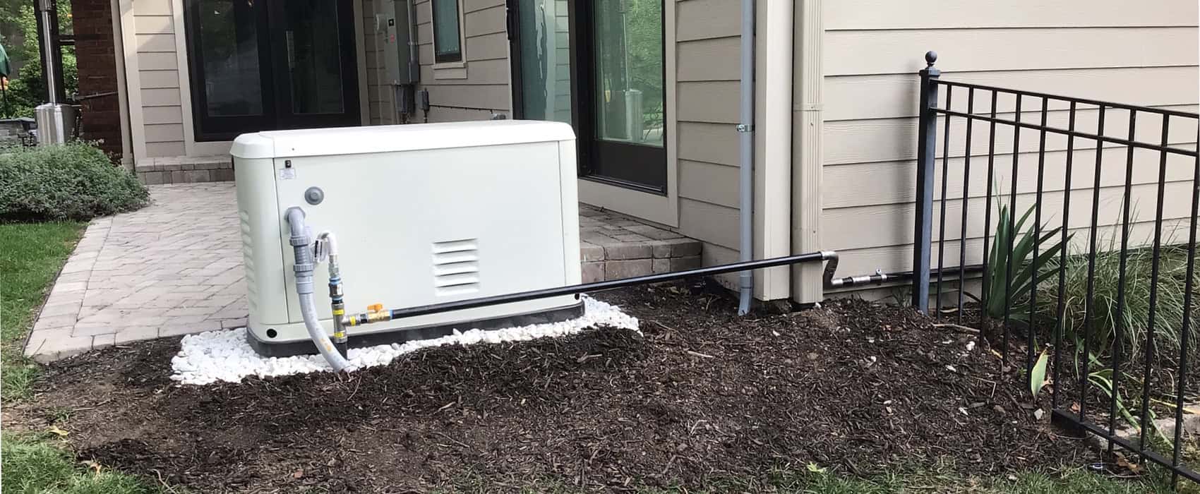 Featured Generac whole-home generator install by Landis Electric