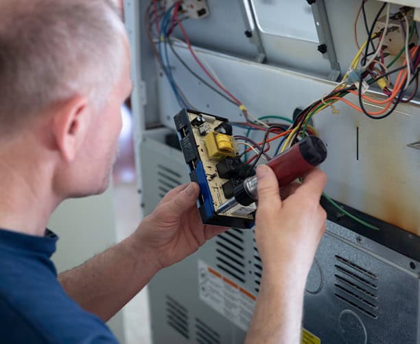 Technician Electrical Control Panel Repair
